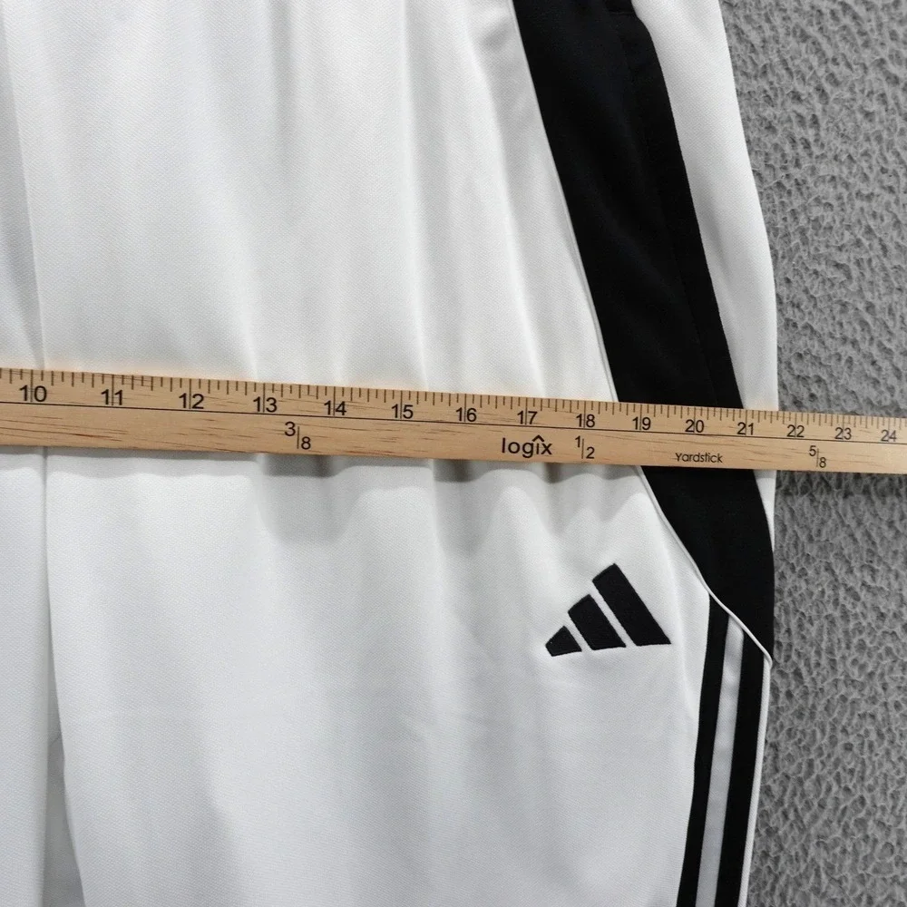 Adidas Tiro 24 Training Pants Mens 2XL White Black Soccer Joggers IV7268 NEW